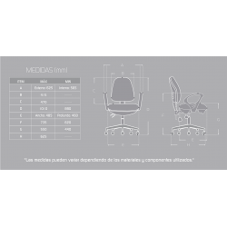 Silla Ejecutiva LEE reclinable